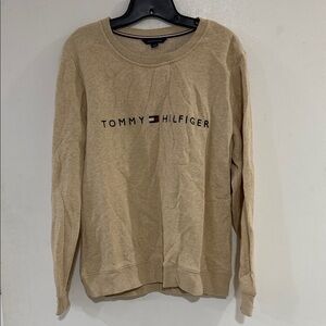 Tommy Hilfiger Beige Crewneck Sweatshirt